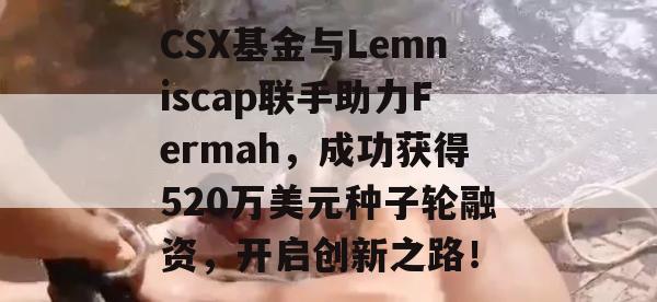 CSX基金与Lemniscap联手助力Fermah，成功获得520万美元种子轮融资，开启创新之路！