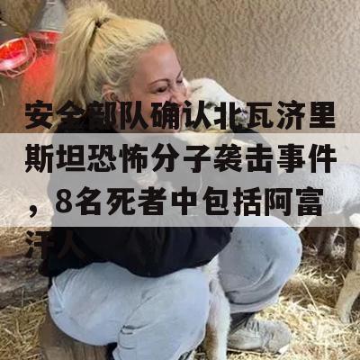 安全部队确认北瓦济里斯坦恐怖分子袭击事件，8名死者中包括阿富汗人