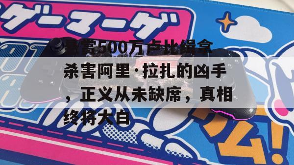 悬赏500万卢比缉拿杀害阿里·拉扎的凶手，正义从未缺席，真相终将大白