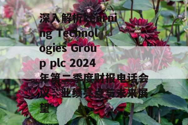 深入解析Learning Technologies Group plc 2024年第二季度财报电话会议，业绩亮点与未来展望