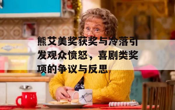 熊艾美奖获奖与冷落引发观众愤怒，喜剧类奖项的争议与反思