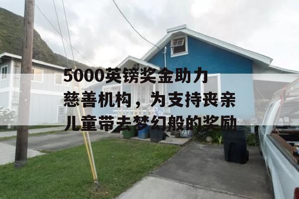 5000英镑奖金助力慈善机构，为支持丧亲儿童带去梦幻般的奖励