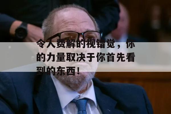 令人费解的视错觉，你的力量取决于你首先看到的东西！