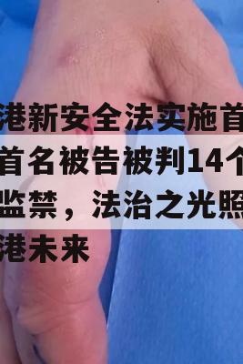 香港新安全法实施首例，首名被告被判14个月监禁，法治之光照亮香港未来