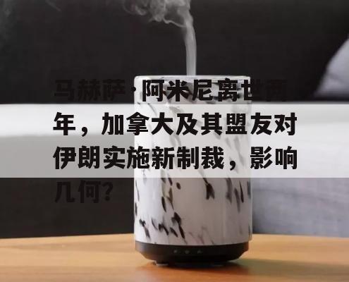 马赫萨·阿米尼离世两年，加拿大及其盟友对伊朗实施新制裁，影响几何？