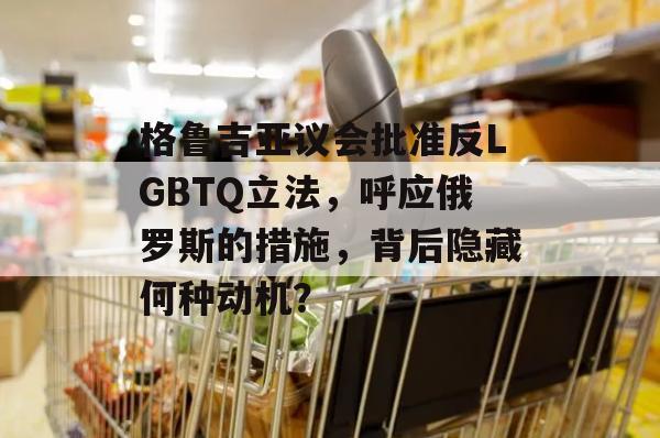 格鲁吉亚议会批准反LGBTQ立法，呼应俄罗斯的措施，背后隐藏何种动机？