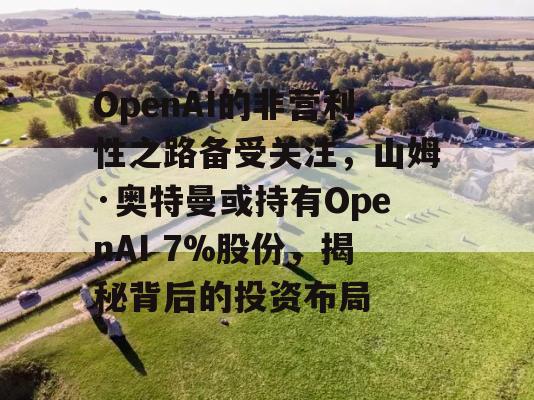 OpenAI的非营利性之路备受关注，山姆·奥特曼或持有OpenAI 7%股份，揭秘背后的投资布局