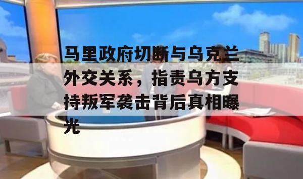 马里政府切断与乌克兰外交关系，指责乌方支持叛军袭击背后真相曝光