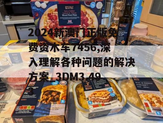 2024新澳门正版免费资木车7456,深入理解各种问题的解决方案_3DM3.493