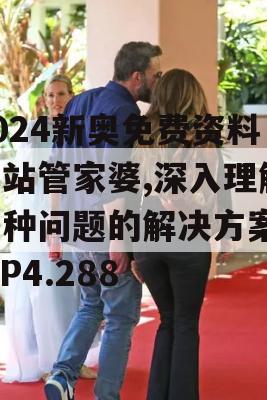 2024新奥免费资料网站管家婆,深入理解各种问题的解决方案_WP4.288