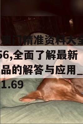 新澳门精准资料大全7456,全面了解最新正品的解答与应用_V版1.69