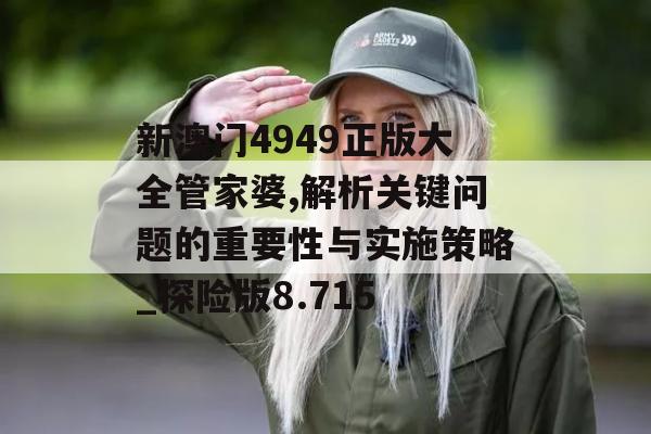 新澳门4949正版大全管家婆,解析关键问题的重要性与实施策略_探险版8.715