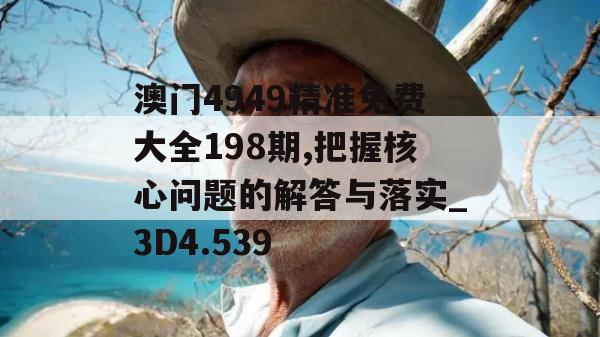 澳门4949精准免费大全198期,把握核心问题的解答与落实_3D4.539