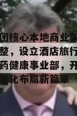 美团核心本地商业架构调整，设立酒店旅行、医药健康事业部，开启多元化布局新篇章