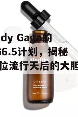 Lady Gaga的LG6.5计划，揭秘这位流行天后的大胆尝试