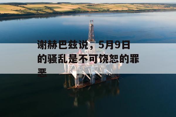 谢赫巴兹说，5月9日的骚乱是不可饶恕的罪恶