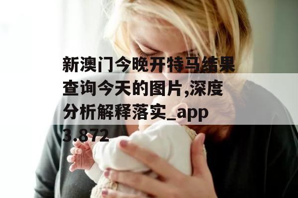 新澳门今晚开特马结果查询今天的图片,深度分析解释落实_app3.872