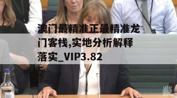 澳门最精准正最精准龙门客栈,实地分析解释落实_VIP3.825