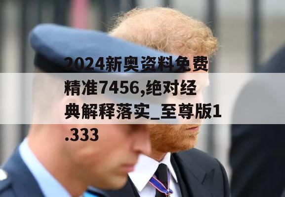 2024新奥资料免费精准7456,绝对经典解释落实_至尊版1.333