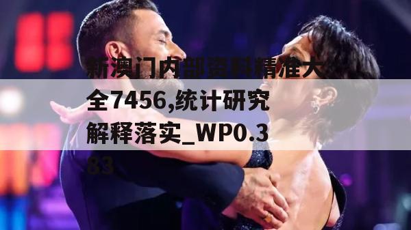 新澳门内部资料精准大全7456,统计研究解释落实_WP0.383