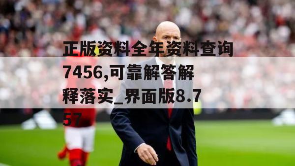 正版资料全年资料查询7456,可靠解答解释落实_界面版8.757