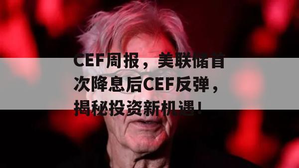 CEF周报，美联储首次降息后CEF反弹，揭秘投资新机遇！