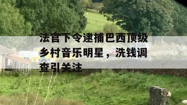 法官下令逮捕巴西顶级乡村音乐明星，洗钱调查引关注